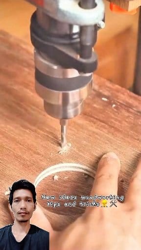 27K views · 142 reactions | ‎DIY Under Table Trimmer Setup ️ ‎#reels #woodworking #Lifehack #DIYTools #asmr | Muhtar Agustin | Facebook