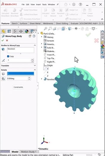 Complex Solid Modeling in SolidWorks | Advanced Mechanical Part ⚙️