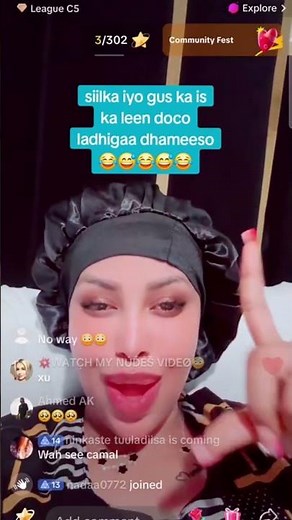 Queen Qaawan siilka iyo guska is galaan dhameeso 😂 plz