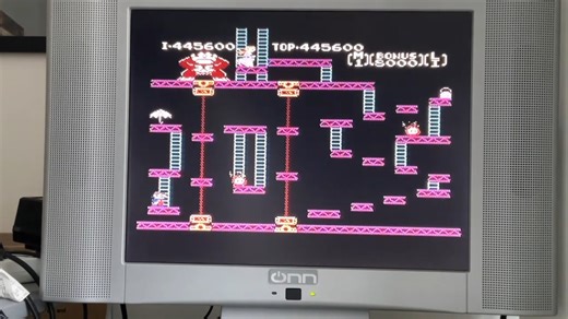 2.1K views · 62 reactions | Mr Flibble brought out his inner Jumpman and leaped to the top of the leaderboard on Donkey Kong for the NES (PAL region), giving Kong endless headaches as he closed out his run with 445,600 points. #donkeykong #nintendo | Twin Galaxies | Facebook