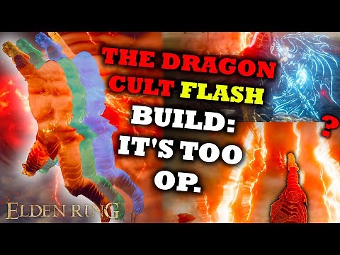 How To Completely Break Elden Ring With Lightning (1.15+ Strongest Dragon Cult Build | DEX/FAITH)