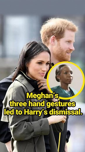 168K views · 849 reactions | Meghans three hand gestures led to Harrys dismissal fyp celebrity Meghan PrinceHarry PrincessDiana britishroyalfamily SophieChandauka | Royal Story01 | Facebook