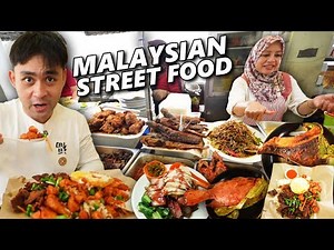 13 Authentic MALAYSIAN Street Food in Kuala Lumpur! 24 Hr Food Tour in Malaysia🇲🇾