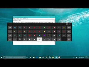 [TUTO] comment avoir activé le clavier tactil |win 10|