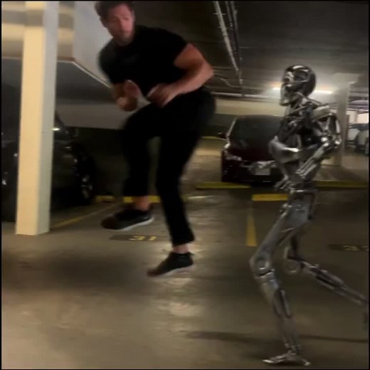 2020 Terminator AI Fight - Jonathan De Falco Skynet VFX