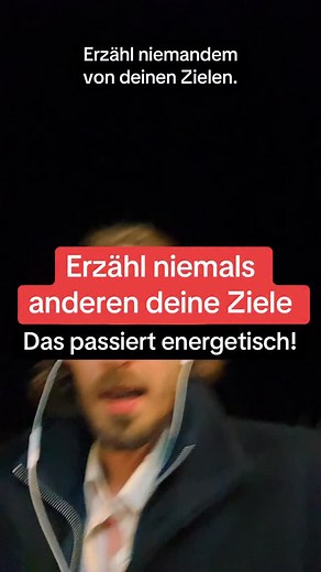 Erzähl niemandem von deinen Zielen. #erfolg #erfolgreich #Spiritualität #ziele #zieleerreichen | Moses Coaching