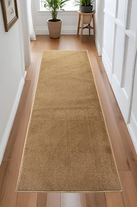 Machine Washable Beige Runner Rug: Custom Size, Slip Resistant , 26", 32" , 36" Wide, up to 50 Ft Long - Etsy