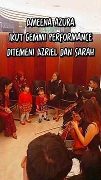 Ameena Azura joined the Gemmi performance accompanied by Azriel #ameena #azura #krisdayanti