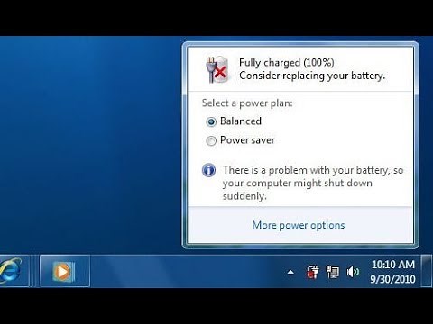 Consider Replacing Your Battery windows 7 fix | 100% fix