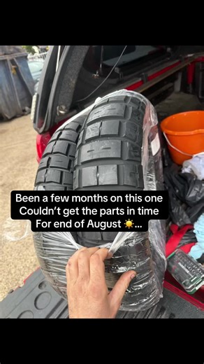 Been a few months on this one couldn’t get the parts in time for August ☀️… But better late than never ☔️ back out where I belong 🏍️ 🦾 😎 #motorbike #motorbikelife #engineering #caferacer #steppingup