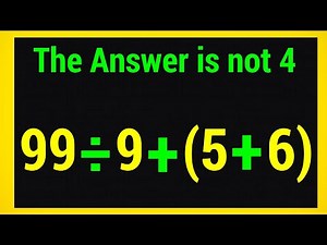 Can you solve this Tricky maths problem!