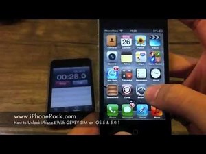 How to Unlock iPhone 4 using GEVEY SIM on iOS 5 , 5.0.1