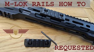 [REQUESTED][HOW TO] M-LOK Rails how to attach! | ARO News