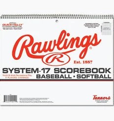 Rawlings System-17 Baseball & Softball Scorebook