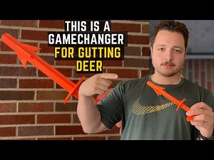 FIELD DRESS YOUR DEER FASTER WITH THE BUTT OUT DEER TOOL // FIELD DRESSING A DEER