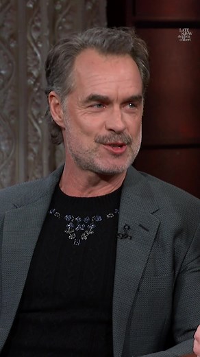 Murray Bartlett’s Unique Emmy Storage Revealed on Colbert