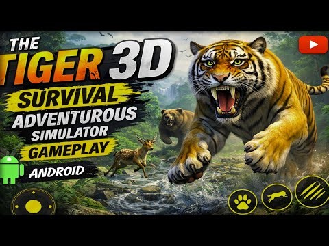 Ultimate Tiger Simulator 3D: High Graphics Android Survival Quest 2026 || 4K Gameplay