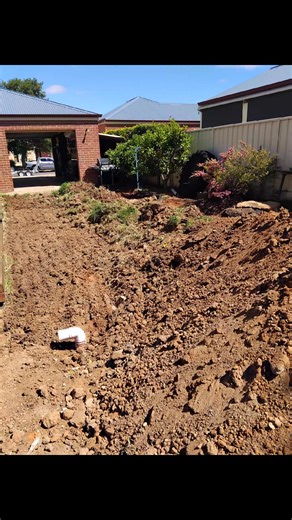 Backyard earthworks | AC Landscape Gardening & Earthworks | Facebook