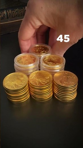 Here is what $100,000 in Gold looks like