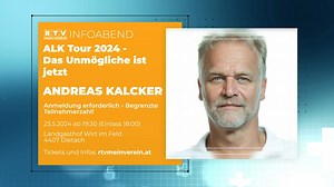 RTV Mein Verein Infoabend mit Andreas Kalcker | RTV Privatfernsehen