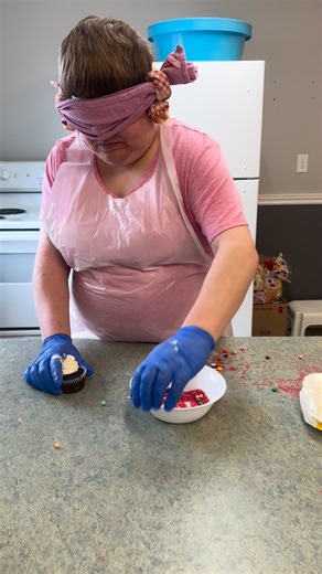 this cupcake challenge has been on TikTok for a while so we wanted to try it out 🙂 We hope this makes you laugh as much as it made us laugh! *we do not own the rights to this music* | Mayflower Place