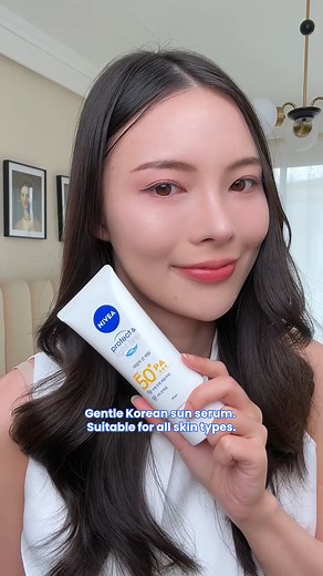 8.4K reactions · 725 shares | Glow up with my daily sun serum: NIVEA Sun Protect & Light Feel SPF50 ☀️ Make sure to give your skin the love and protection it deserves before stepping out. Trust me, your skin will thank YOU! | NIVEA | Facebook