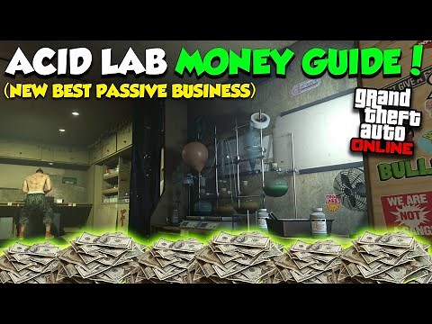 GTA Online ACID LAB Money Full Guide | GTA Online Lab Business Guide & Tips To Make MILLIONS
