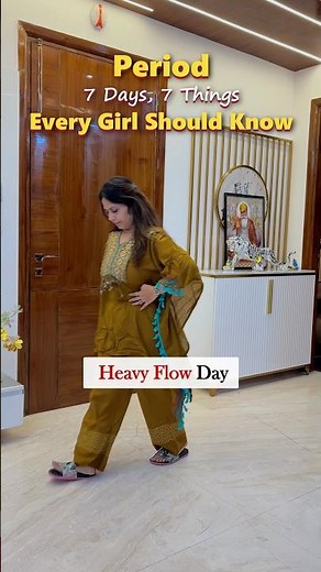 Ep-4 Period Series | Periods Heavy Flow Day🩸 #diet #weightloss #ytshorts