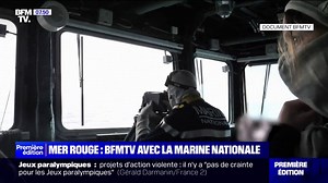 Mer Rouge: BFMTV avec la Marine nationale au large du Yémen