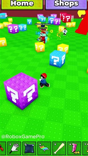 NEW UPDATE BAD WAR IN ROBLOX ( break a lucky block! )