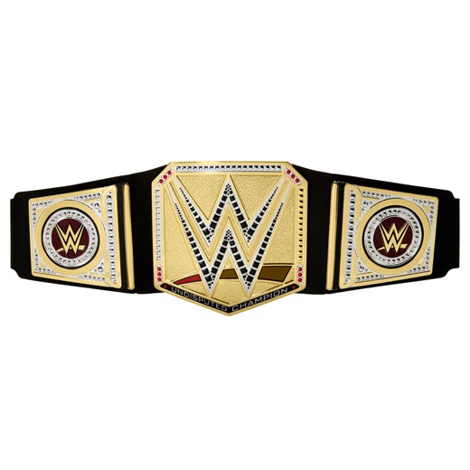 Open Box WWE Championship Title, Undisputed WWE Universal Role-Play & Costume, Leather-like Belt