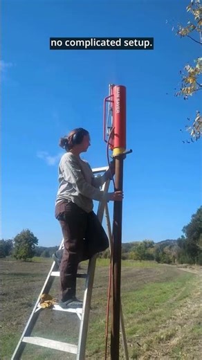 Effortless fence building with Man Saver Post Driver – Quick, easy, Made in USA #Farming