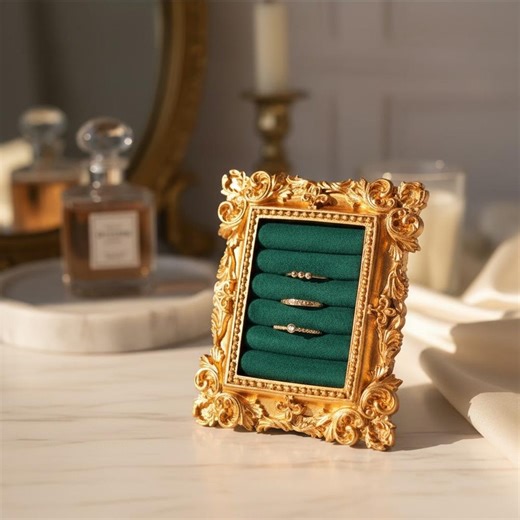 Ring Holder Jewelry Display,stand Jewelry Display Ring Organizer,bridesmaid Proposal Keepsake Wedding Decors Gift for Women, Gifts for Her - Etsy