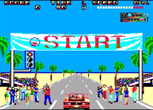 Can you believe OutRun on the Sega Master System pulled off such a jaw-dropping conversion on 8-bit hardware? Back in the day, this was pure wizardry, smooth, fast, and thrilling! If this sparks your retro gaming heart, hit that like, share it with your crew, and drop a comment with your favourite Master System memory! 🚗💨 #sega #outrun #mastersystem #arcade #retrogaming #videogames | Classic Replay