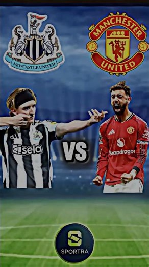 PREMIER LEAGUE SHOWDOWN! ⚔️ Gordon vs Bruno Fernandes | Newcastle vs Man Utd #Shorts