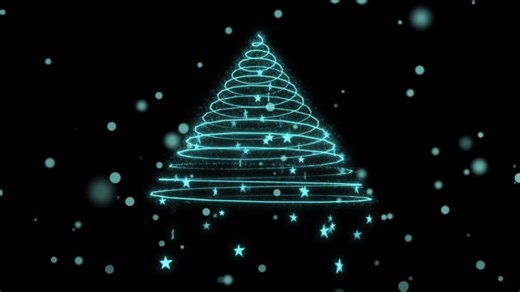 Christmas Background, Christmas, Tree. Free Stock Video