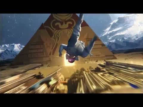 Spaceman travelling through time