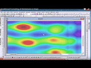 Conditional Formatting of Worksheets in Origin