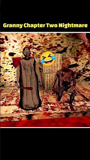 Chapter Two Nightmare Granny Grandpa 😫 😱#nightmare #granny #granny2 #shortsfeed#horrorgaming #gaming