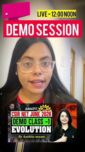 Free Demo Session Live at 12:00pm CSIR NET June 2026 #csirnetadda247 #csirnetlifescience