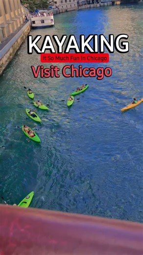 Are you interested in kayaking in Chicago? Consider Urban Kayaks, check Groupon for Wateriders Kayak Tours, or explore Kayak Chicago by visiting their website. 🚣‍♀️🌆🛡️ | Visit Chicago