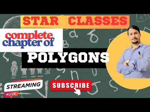 Polygons 4 all class ! One Live Class #MATHSBYCHANDANSIR,