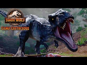 Breaking Up a T-Rex Battle | JURASSIC WORLD CAMP CRETACEOUS | Netflix