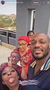 Tuface Idibia finally takes his wife home to go see his mother after she accused her of giving him beads | UJU Reacts