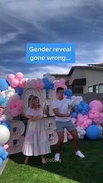 GENDER REVEAL Fails 🤣 #shorts