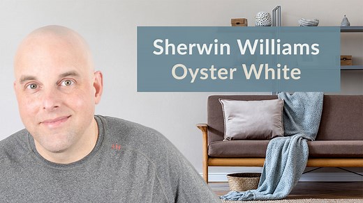 Sherwin Williams Oyster White Color Review