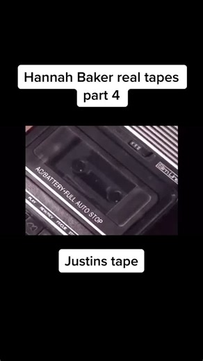 Tape 1, Side 1 #hannahbaker #13reasonswhy #tapes #13rw #side1 #tape1 #justinfoley