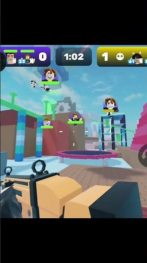 Playing 5v5 for the first time in roblox rivals | Best Shooter game | Gameplay