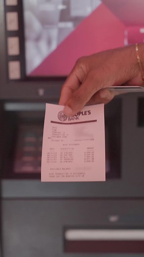 Easy Steps to Check Your People's Bank Account Mini Statement via ATM