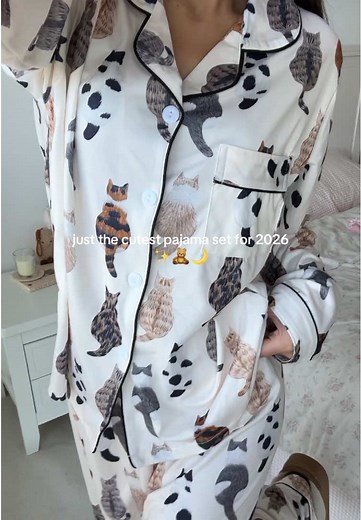 Comfy Pajama Set for Cat Lovers in 2026